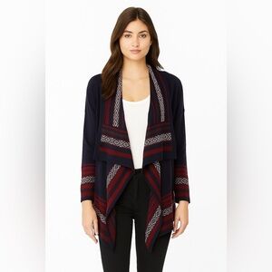 Eddie Bauer Knit Open Cardigan Womens XL